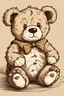 Placeholder: manga inspired design with teddy bear as theme