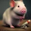 Placeholder: bow rat piglet