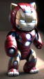 Placeholder: ironman become doraemon, cute, ultra realistic, 4k, ultra detail, full body