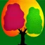 Placeholder: tree pop art