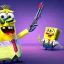 Placeholder: SpongeBob with a gun