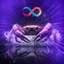 Placeholder: infinity symbol ∞ with vibrant powerful crab jumping out of the water, striking, neon, chiaroscuro, dramatic, captivating, powerful, fantasy, beautiful, octane render, 16k post-production, artstation: award-winning: atmospheric: commanding: fantastical: clarity: ultra quality: striking: brilliance: stunning colors: amazing depth; lens: f/11, 35mm