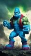 Placeholder: Papa Smurf hulk surreal 8K image