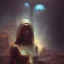 Placeholder: superhero, woman, photographer. oil on canvas, volumetric lighting, beksinski