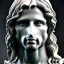 Placeholder: White Sculpture aragorn, full body, greek sculpture style, full body, fresco background, hyper realistic, 8k,