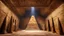 Placeholder: 3D, Inside an Egyptian pyramid, Disney rendering, hyper-realistic content, background image