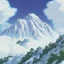 Placeholder: A snowy mountain range