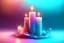 Placeholder: magical, illumination, holiday, festive, 3d, ambient, renewal, new beginning, hope, light, volume, gradient