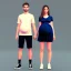 Placeholder: pregnant couple wearing clothes