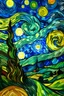 Placeholder: La noche estrellada de Van Gogh pero de dia