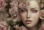 Placeholder: femme libre nude portrait rose, 8k resolution, flower head and body, beautiful