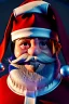 Placeholder: russel crowe dressed as santa claus, brett leonard, jeffrey wright, unreal 5, octane render, cinema4d, dynamic lighting, dramatic lighting, 4k, redshift render, highly detailed, hyper realistic