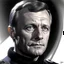 Placeholder: Portrait of german actor Dietmar Schönherr as Cliff Allister Mclane, captain of the space patrol ship orion, photo realistic