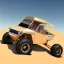 Placeholder: chick in a sand buggy