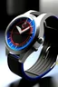 Placeholder: Design a contemporary, high-end wristwatch that incorporates subtle and elegant Pepsi branding elements to appeal to modern consumers.