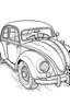 Placeholder: outline art for Cars coloring pages with sitch, white background, Sketch style, full body, only use outline, dementia patients style, clean line art, white background, no shadows and clear and well outlined.