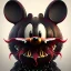 Placeholder: squid mickey mouse hybrid, photorealism, horror, evil, hungry, rotted, high resolution,