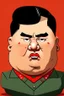 Placeholder: Kim Jong UnSupreme Leader of North Korea cartoon 2d