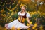 Placeholder: fullbody oktoberfest lady, outdoor, vladimir mukhin folk dancer