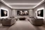 Placeholder: dedicated home cinema room with LED lighting in the walls make sure the room is completely symmetrical