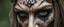 Placeholder: close up portrait of a voodoo transhumanism witchcraft