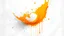 Placeholder: create stylised background image for website in white with a splash of orange that looks like paint