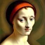 Placeholder: portrait of a beatiful woman Michelangelo style