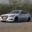 Placeholder: Hyundai Genesis Car White