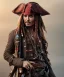 Placeholder: captain jack sparrow, extreme details, real, drinking, enjoying, smiling, sober, digital art, extreme colors --ar3:2--v4--q2