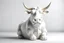 Placeholder: white,background, 3-d,highland cow