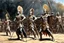Placeholder: [art by Ray Harryhausen] As Arjuna and Duryodhana stand shoulder to shoulder, facing the same wooden target in the archery contest, their skills as archers are undeniable. Both warriors possess remarkable talent and prowess with the bow, each capable of hitting their mark with precision and power. Arjuna's form is impeccable, his arrows flying true and striking the target with effortless grace. His mastery of archery shines brightly, captivating the spectators and earning him admiration and acc