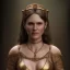 Placeholder: analog style, Celtic goddes, portrait, simmetric eyes, war ambient,queen, xena wearing outfit, ultra realistic photo