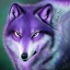 Placeholder: Purple wolf