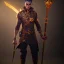 Placeholder: man with a full body He wields a golden sword and wears an elves' costume, steampunk, unreal 5, octane render, cinema4d, dynamic lighting, dramatic lighting, 4k, redshift render, highly detailed, hyper realistic,center camera