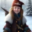 Placeholder: Portrait of pirate child with brown hair and with cute face, north pole snowy vibe , perfect composition, hyperrealistic, super detailed, 8k, high quality, trending art, trending on artstation, sharp focus, studio photo, intricate details, highly detailed, by greg rutkowski