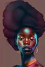 Placeholder: design black women nice color