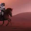 Placeholder: an astronaut riding a horse on mars artstation, hd, dramatic lighting, detailed