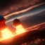 Placeholder: Image of Nuclear bombs hit earth