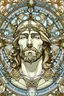 Placeholder: jesus portrait| centered | symmetrical | key visual | intricate | highly detailed | iconic | precise lineart | vibrant | comprehensive cinematic | alphonse mucha style illustration | very high resolution | sharp focus | poster | no watermarks, plain background