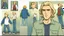 Placeholder: George is estimated to be 20 years of age (as of Broken Sword 1). His trademark appearance consists of blond hair, cut short in the back but left long in the front, as well as jeans with incredibly deep pockets and a blue-green jacket over a white t-shirt.