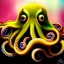 Placeholder: Realistic portrait of an octopus in the style of Chris Ryniak