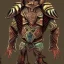 Placeholder: clothe tribal alien armor concept art videogame