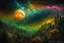 Placeholder: Moon Eclipse Season, fog, blue-yellow-orange-green-pink colors space-universe, with nebula, planets and stars, energy, molecular, textures, iridescent and luminous scales, breathtaking beauty of space, pure perfection, divine presence, unforgettable, impressive, breathtaking beauty of the universe, volumetric light style by Jeremy Mann. Spartak Mukanovski, vanishing point, super highway, digital painting, , Miki Asai photography, close-up, hyper detailed, sharp focus, intricate details, by greg