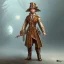 Placeholder: steampunk combatant full-body