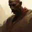 Placeholder: Portrait of a monk, grimdark, Frank Frazetta, Greg Rutkowski, hyperdetailed, dnd, trending on Artstation, Splash screen art, dynamic lighting, hyperdetailed, intricately detailed, a masterpiece, 8k resolution