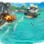 Placeholder: fight two of pirate ships