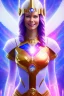 Placeholder: cosmic woman smile, admiral from the future, one fine whole face, crystalline skin, expressive blue eyes,rainbow, smiling lips, very nice smile, costume pleiadian, Beautiful tall woman pleiadian Galactic commander, ship, perfect datailed golden galactic suit, high rank, long hair, hand whit five perfect detailed finger, amazing big blue eyes, smilling mouth, high drfinition lips, cosmic happiness, bright colors, blue, pink, gold, jewels, realist, high commander