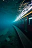 Placeholder: The sea with a the subway underwater