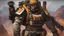 Placeholder: create a youtube thubnail for the game "Apex Legends" , epic, awesome light, detailed,