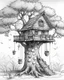 Placeholder: dibujo casa con forma de arbol